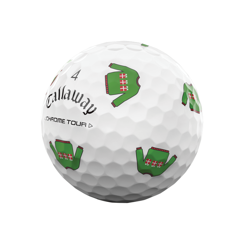 Chrome Tour Ugly Sweater Golf Balls - View 9