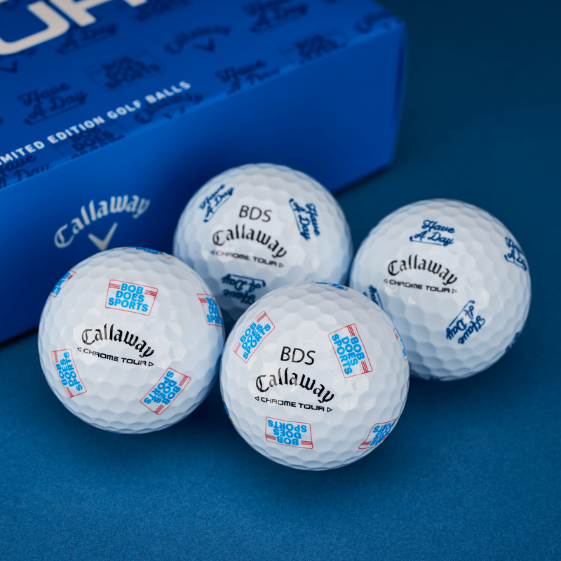 Bob Does Sports Chrome Tour Golf Balls - View 1