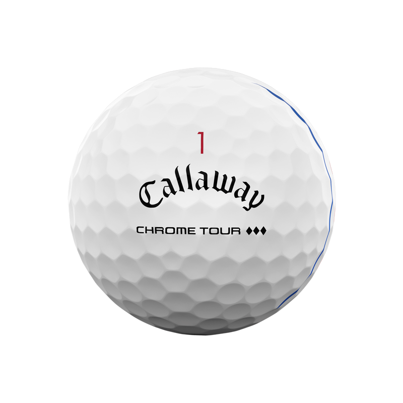 Chrome Tour Triple Diamond Triple Track Golf Balls - View 3