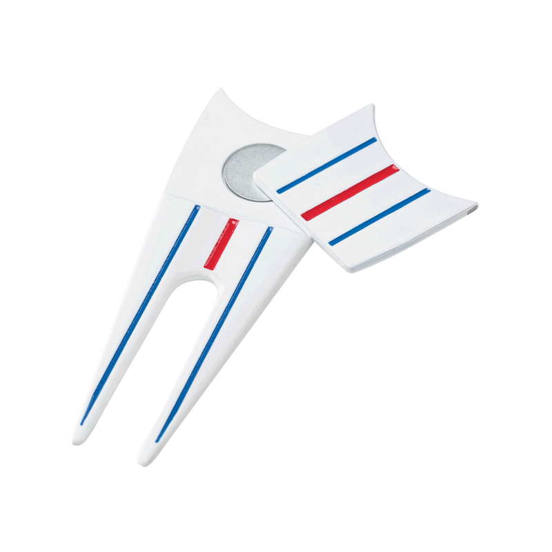 Triple Track Divot Tool - View 1
