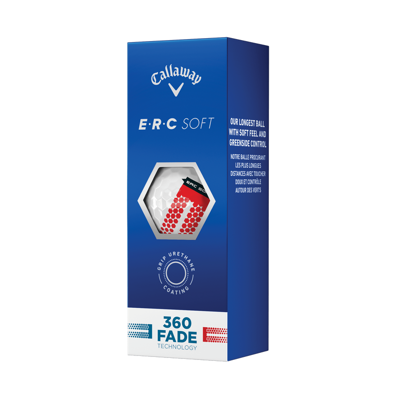 2023 E&bull;R&bull;C Soft 360 Fade Golf Balls - View 5