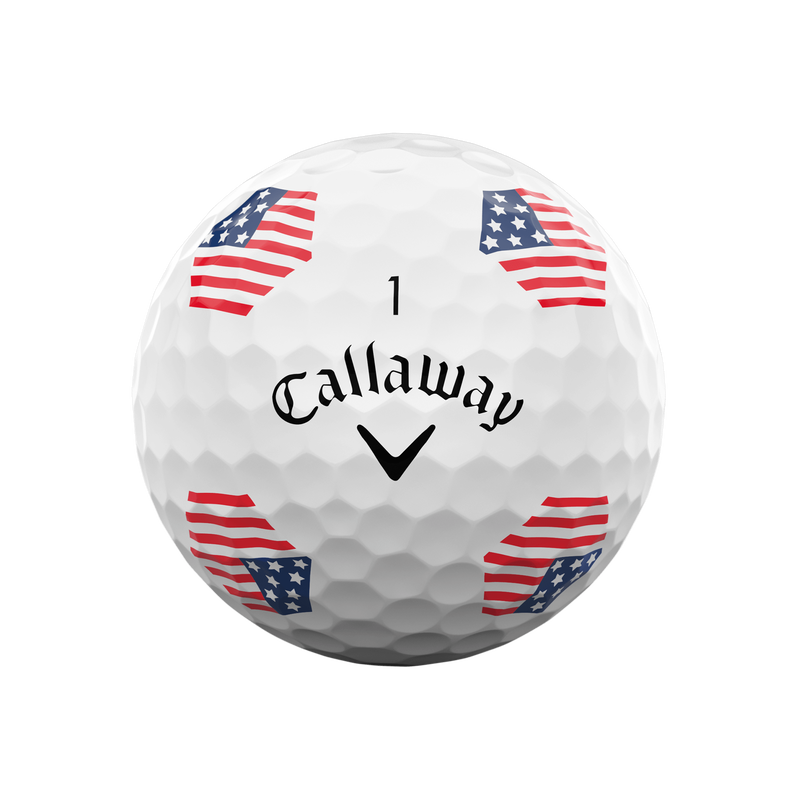 Chrome Tour USA TruTrack Golf Balls - View 3