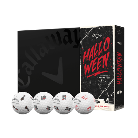Chrome Tour Halloween Golf Balls