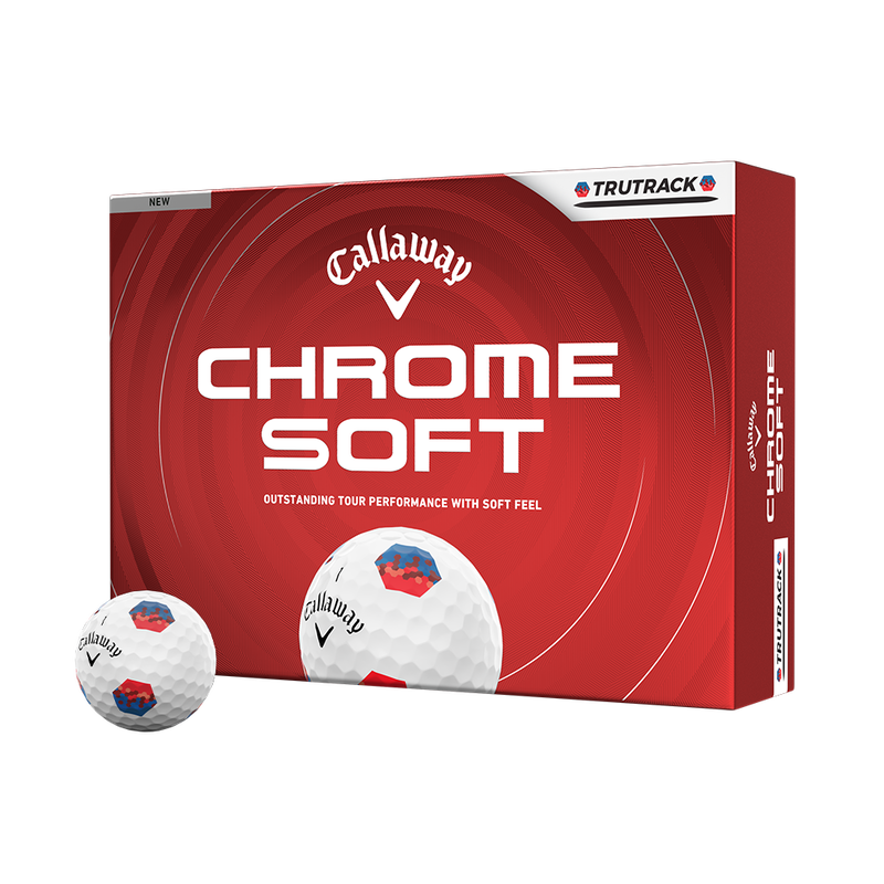 Chrome Soft TruTrack Golf Balls - View 1