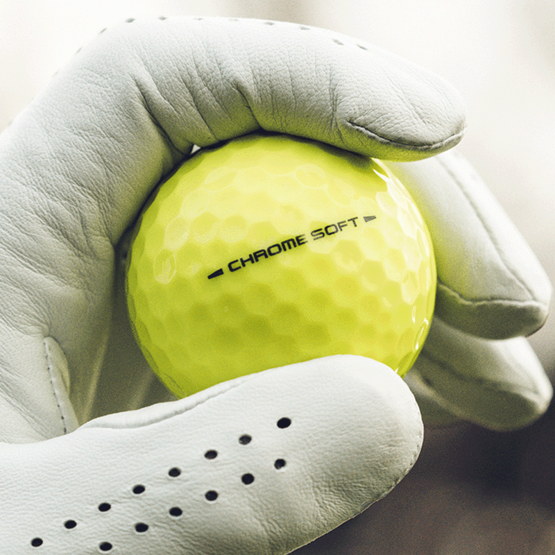 Chrome Soft Yellow Golf Balls - View 2