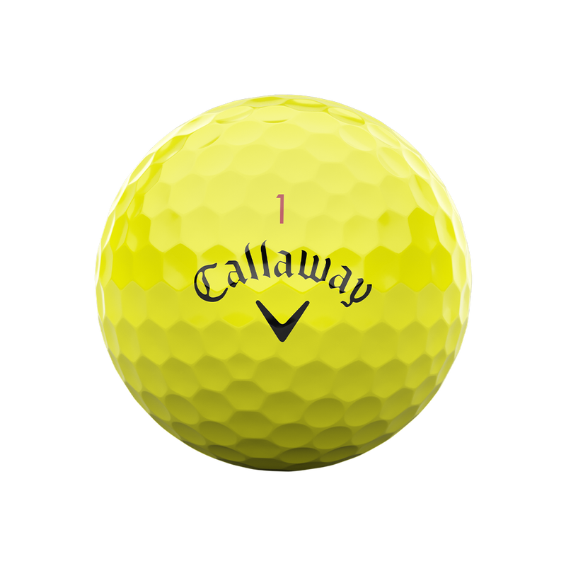 Chrome Soft Yellow Golf Balls - View 4