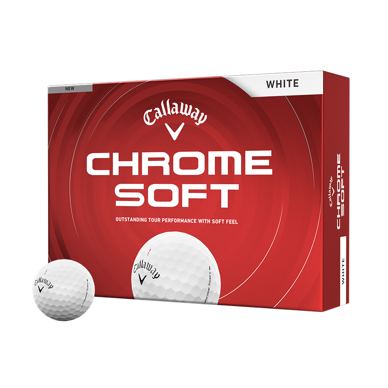 Chrome Soft Golf Balls - View 1