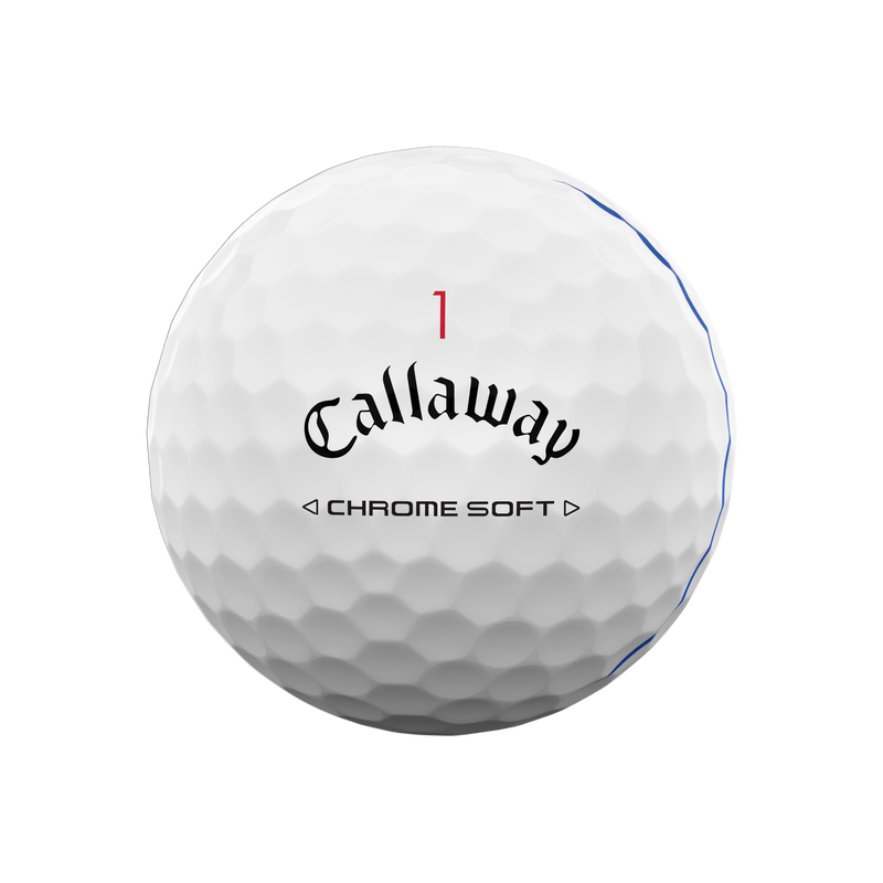 Chrome Soft Triple Track '24 Golf Balls - View 3