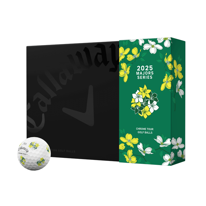 Chrome Tour Major Series: April Major '25 Golf Balls - View 1