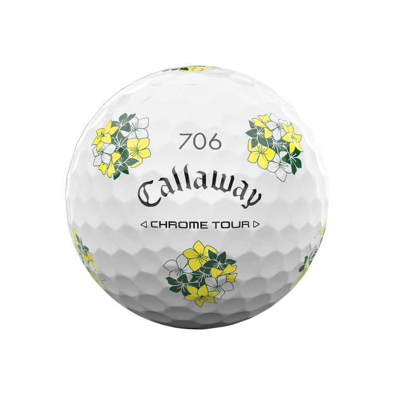 Chrome Tour Major Series: April Major '25 Golf Balls - View 4