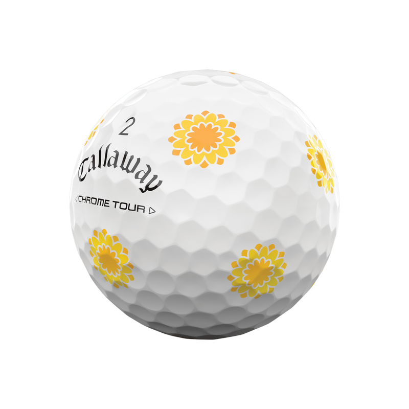 Chrome Tour D&iacute;a de los Muertos Golf Balls - View 6