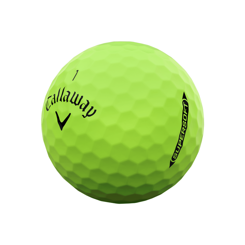Supersoft Matte Green Golf Balls - View 2