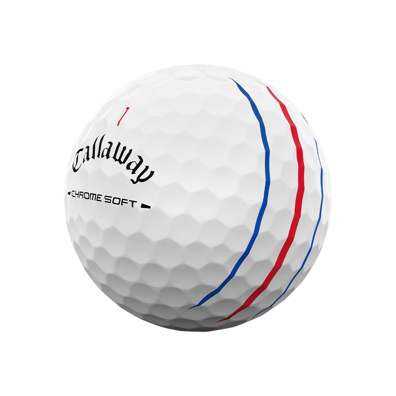 Chrome Soft Triple Track Golf Balls - View 3