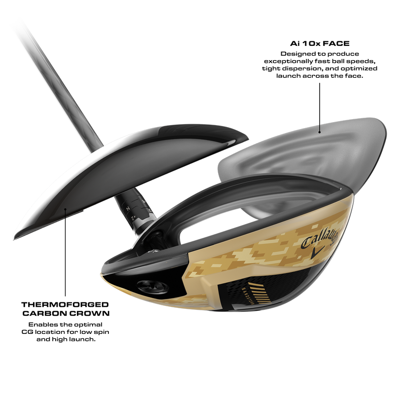 Elyte Sandstorm Triple Diamond Driver - View 8