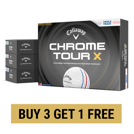 Chrome Tour X Triple Track 4 Dozen Golf Balls