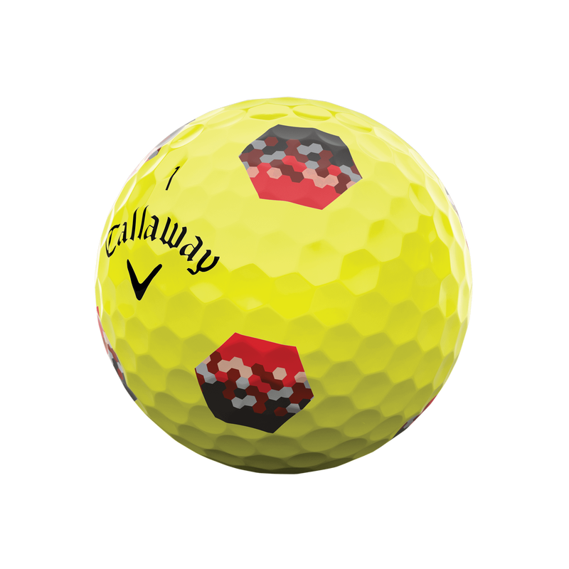 Chrome Tour TruTrack Yellow '24 Golf Balls - View 2