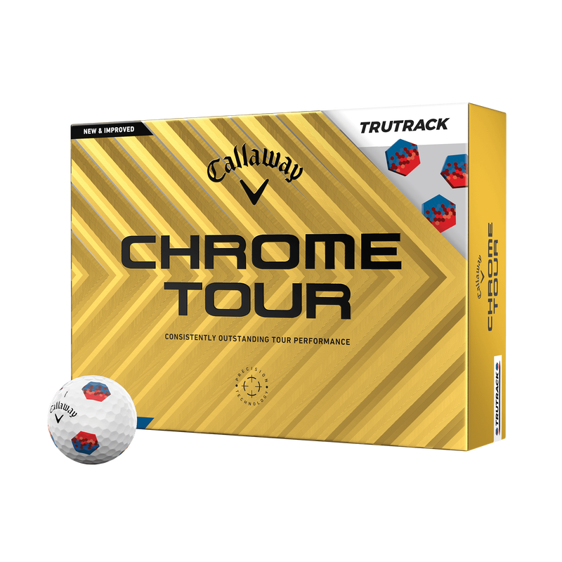 Chrome Tour TruTrack '24 Golf Balls - View 1