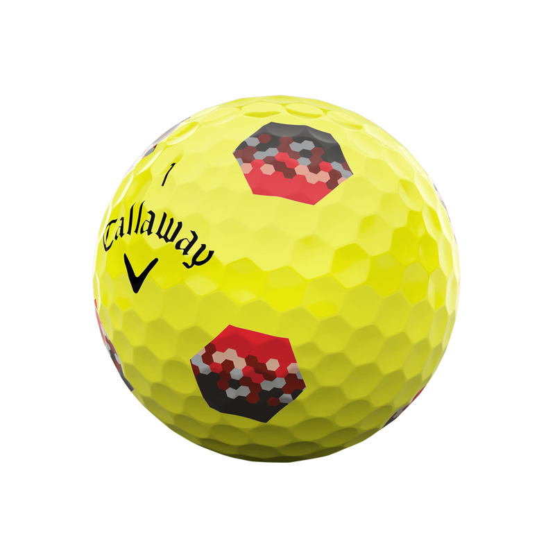 Chrome Tour X TruTrack Yellow '24 Golf Balls - View 2