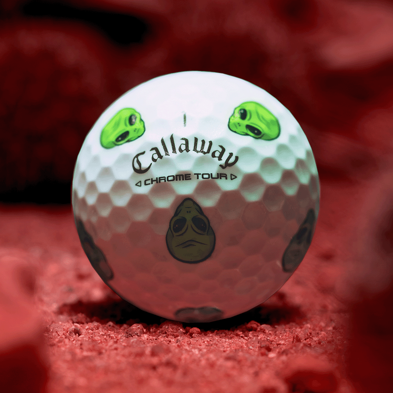 Chrome Tour Area 51 Golf Balls - View 3