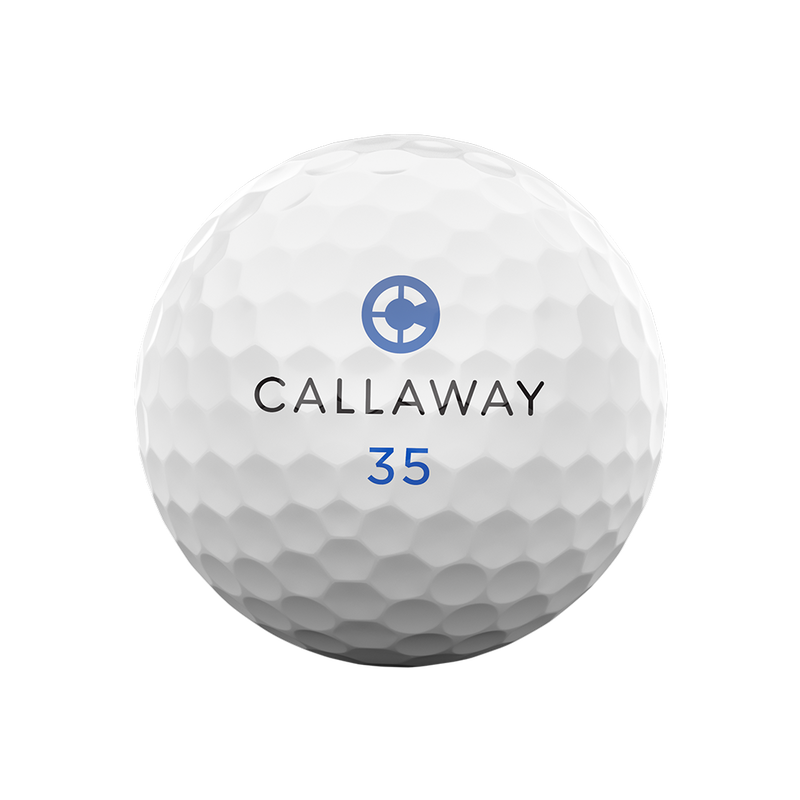 Chrome Tour Retro Golf Balls - View 3