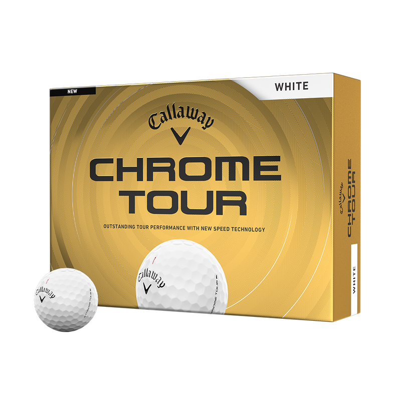 Chrome Tour Golf Balls - View 1