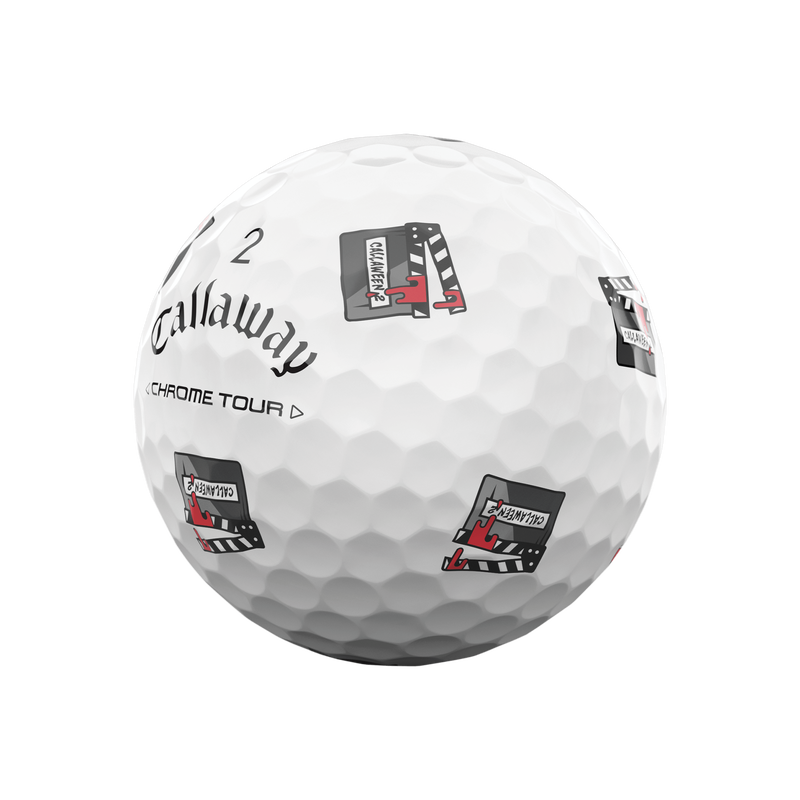 Chrome Tour Halloween Golf Balls - View 6