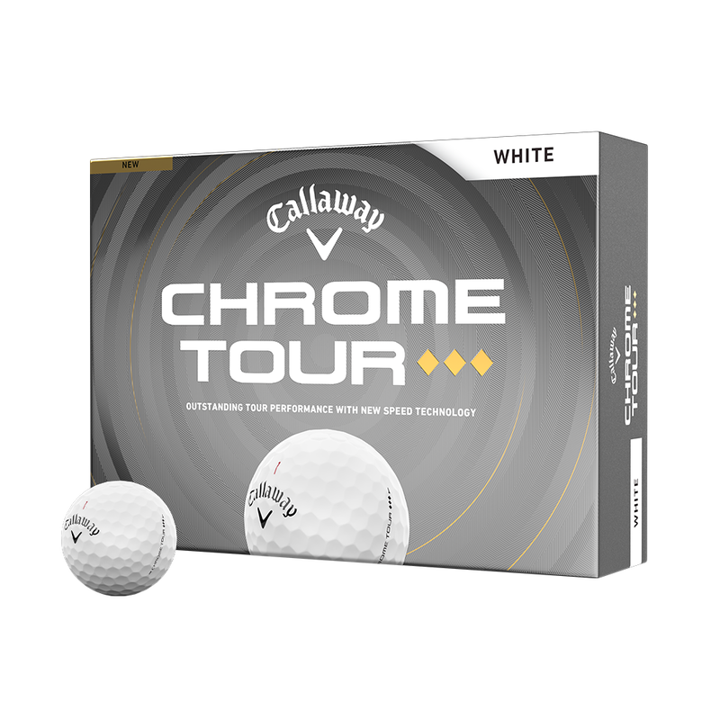 Chrome Tour Triple Diamond Golf Balls - View 1