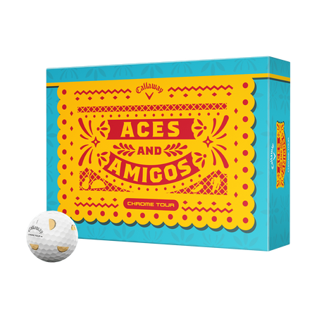 Chrome Tour Cinco de Mayo Golf Balls