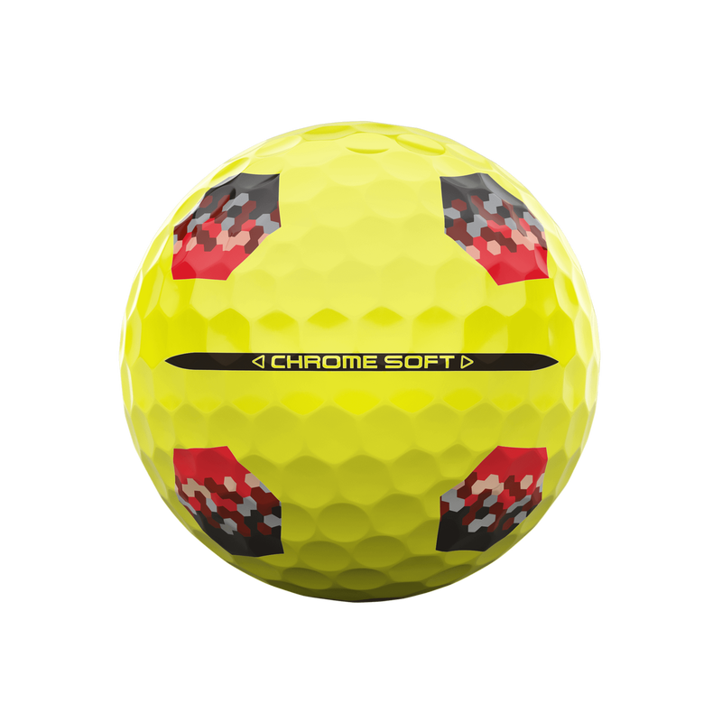 Chrome Soft TruTrack Yellow '24 Golf Balls - View 4