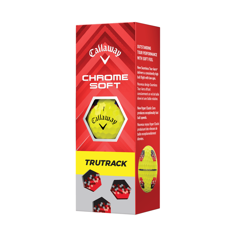 Chrome Soft TruTrack Yellow '24 Golf Balls - View 5