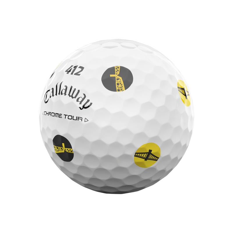Chrome Tour Major Series: Pittsburgh Golf Balls - View 12