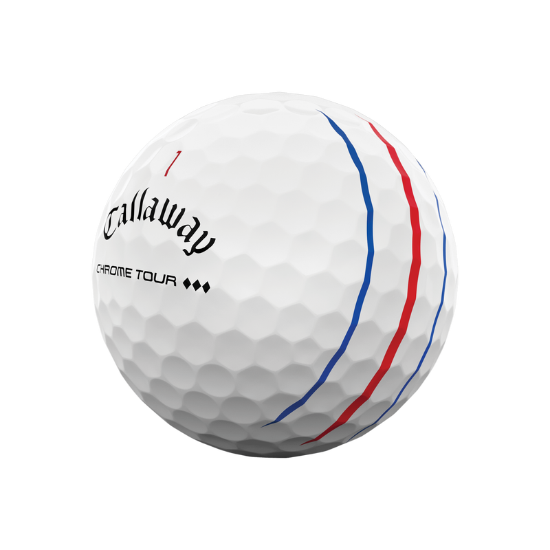 Chrome Tour Triple Diamond Triple Track Golf Balls - View 2