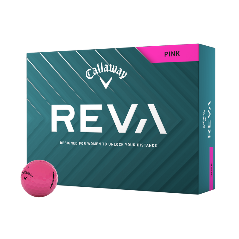 REVA Pink Golf Balls - View 1