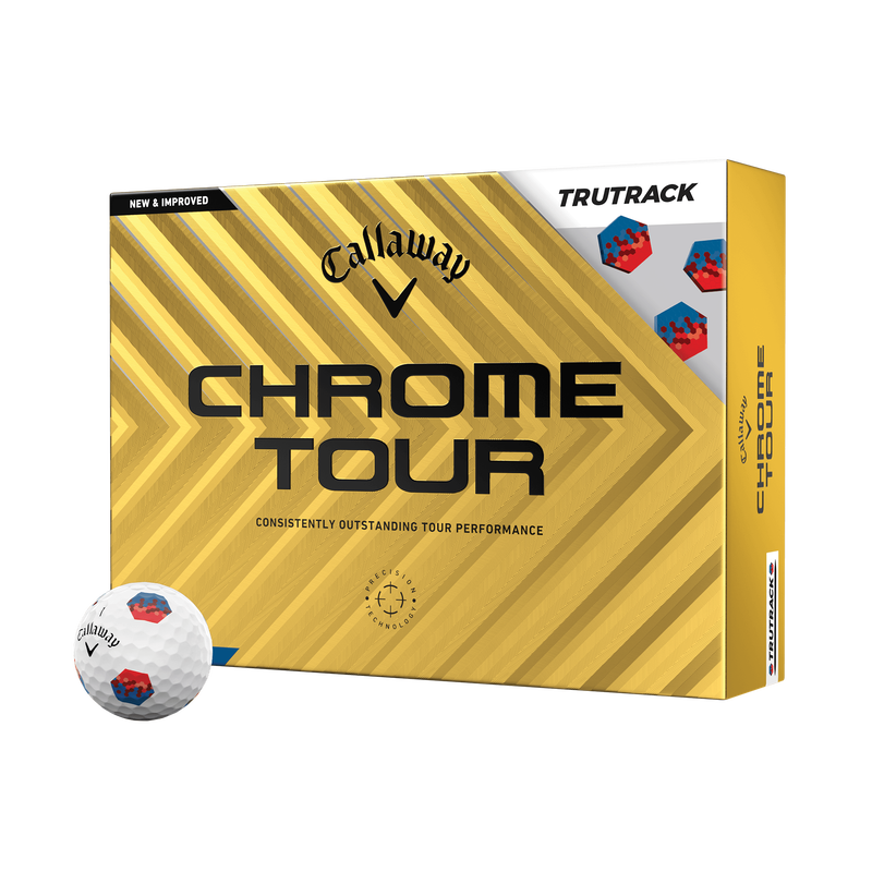 Chrome Tour TruTrack '24 Golf Balls - View 1