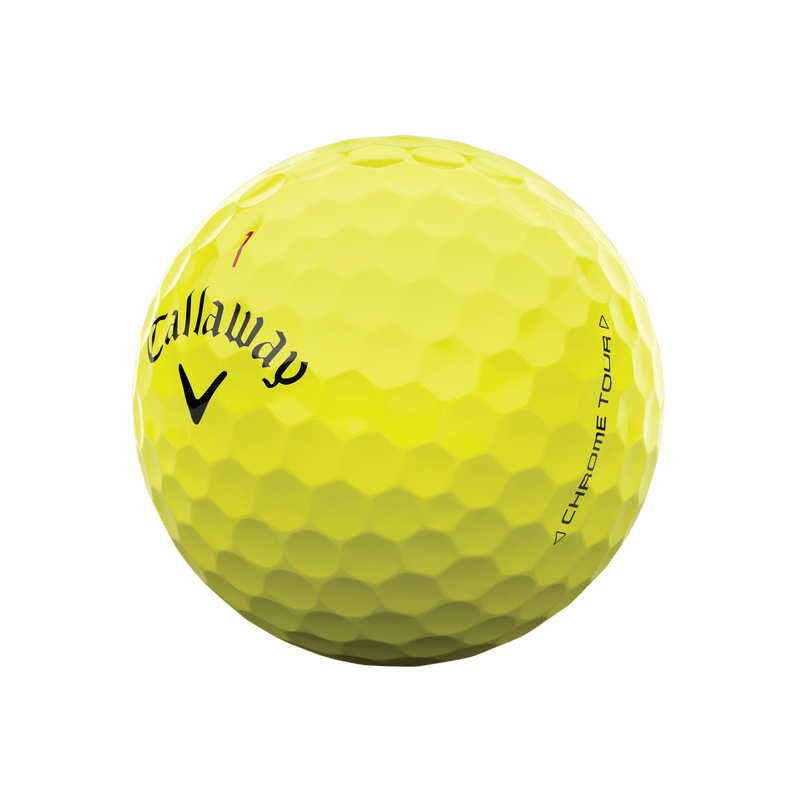 Chrome Tour Yellow '24 Golf Balls - View 2