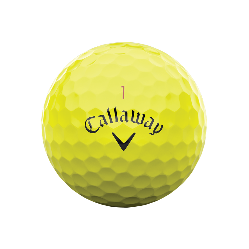 Chrome Tour Yellow '24 Golf Balls - View 3