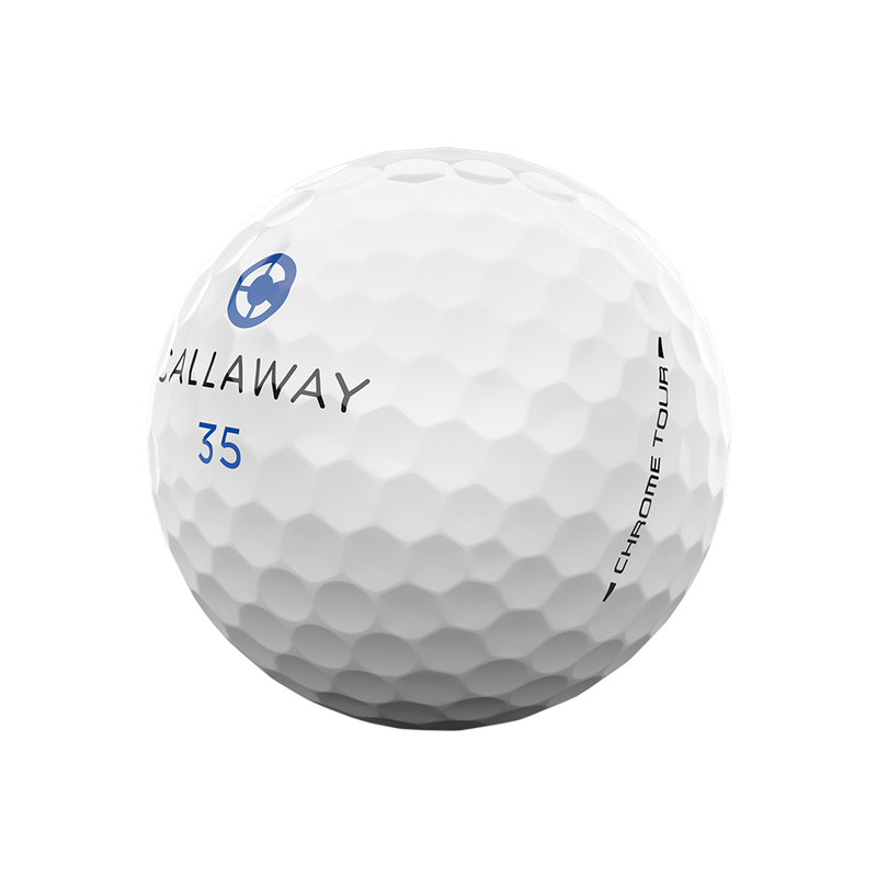 Chrome Tour Retro Golf Balls - View 4