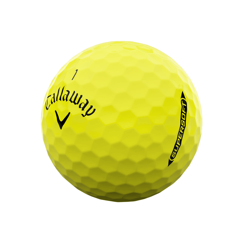 Supersoft Yellow Golf Balls - View 2