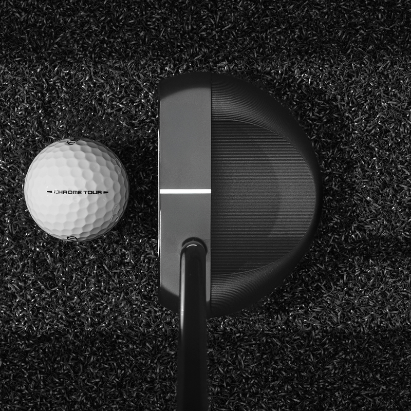 Square 2 Square TRI-HOT Black Rossie Single Bend Putter - View 2