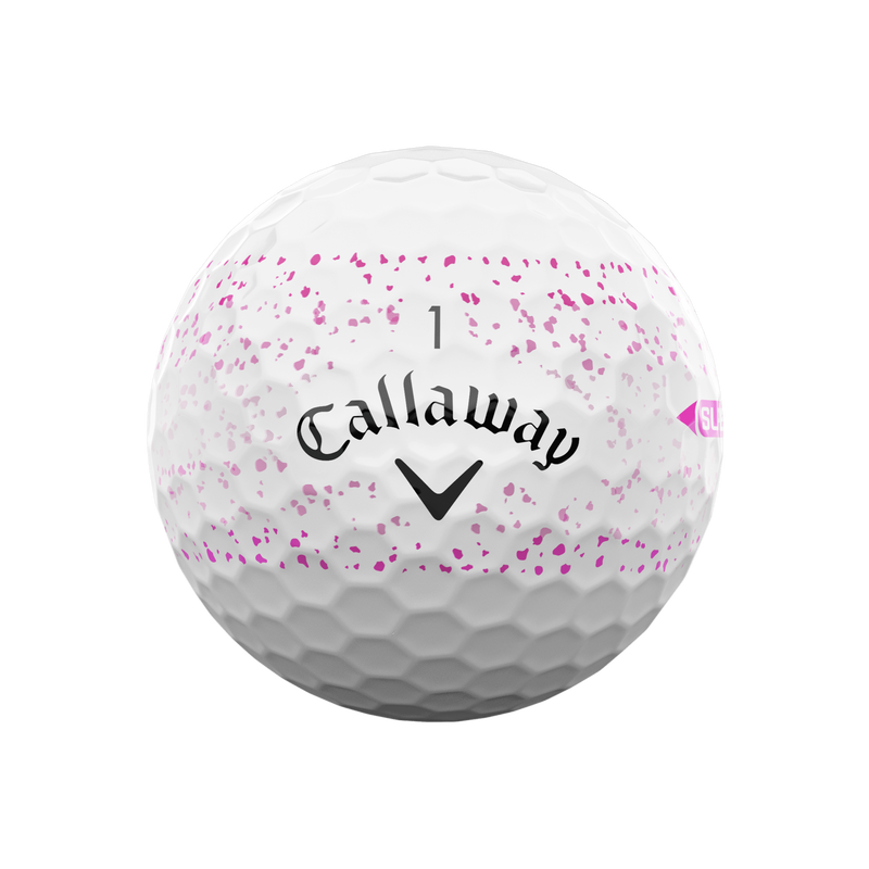 Supersoft Splatter 360 Pink Golf Balls - View 3