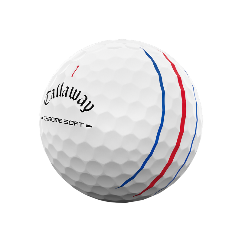 Chrome Soft Triple Track 2 Dozen Golf Balls - View 3