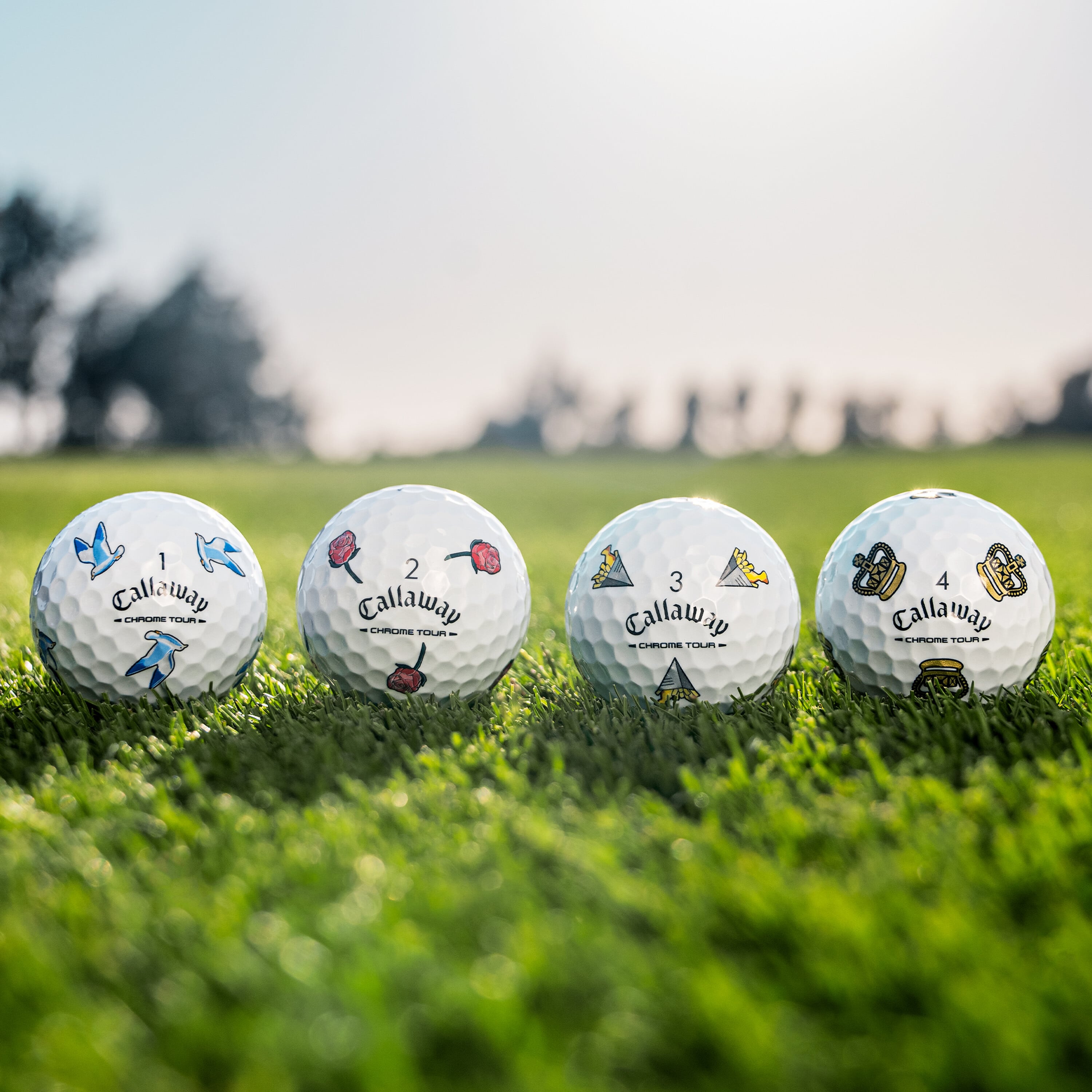Chrome Tour Major Series: July Major Golf Balls image 2