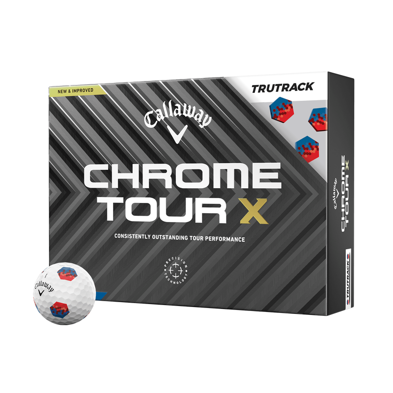 Chrome Tour X TruTrack '24 Golf Balls - View 1