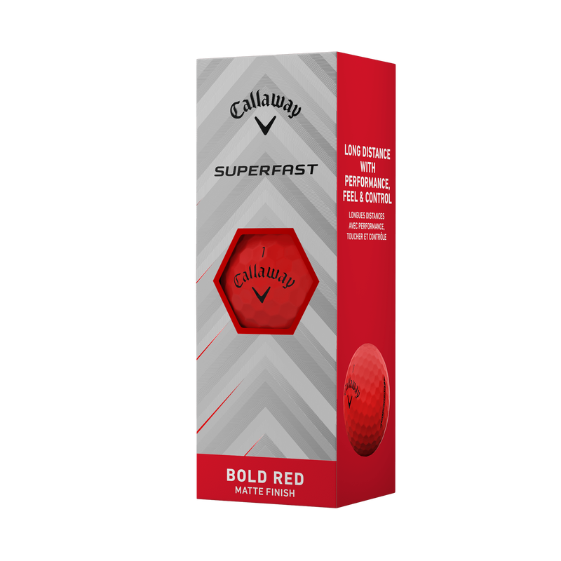 Superfast Bold Red 15-Pack Golf Balls - View 4