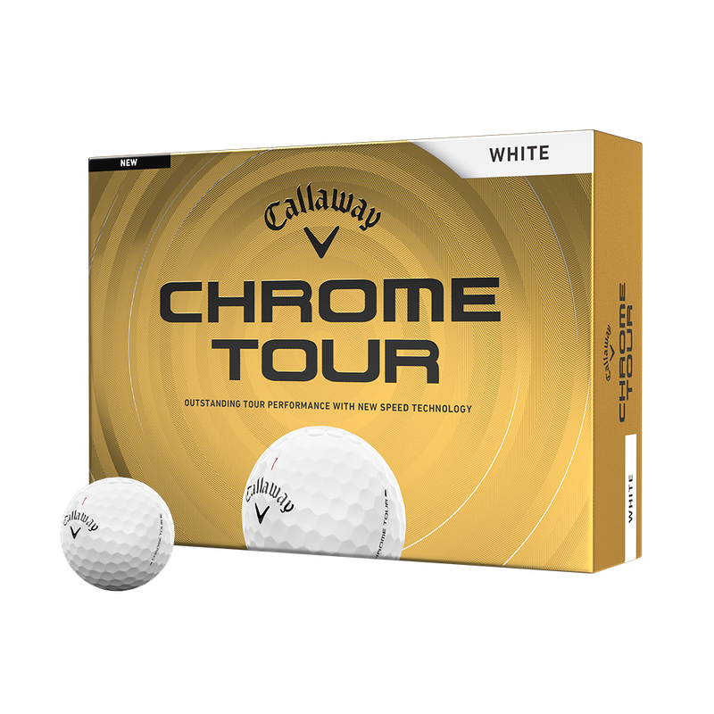 Chrome Tour Golf Balls - View 1