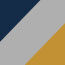 Navy/Silver/Gold