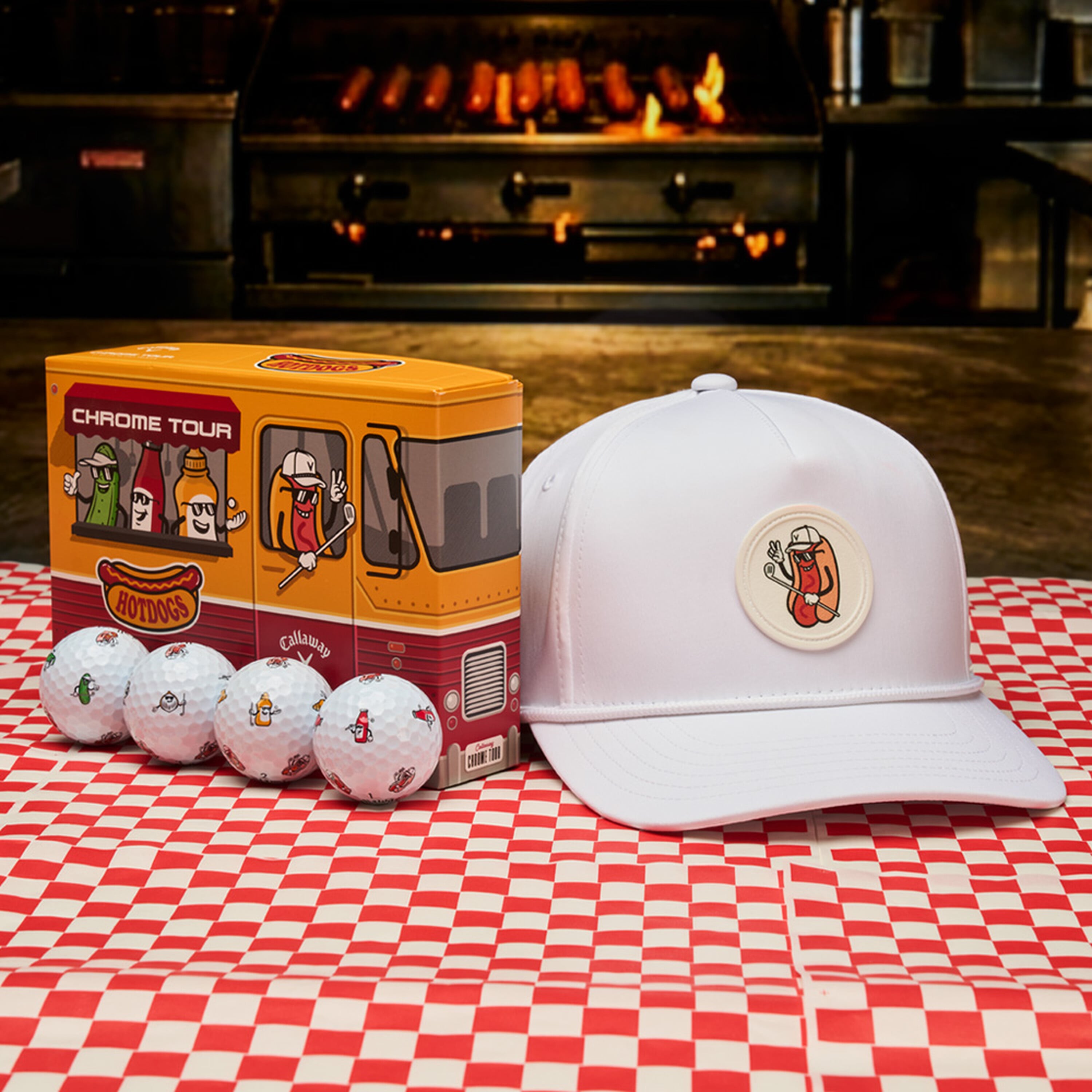 Chrome Tour Hot Dog Golf Balls image 5