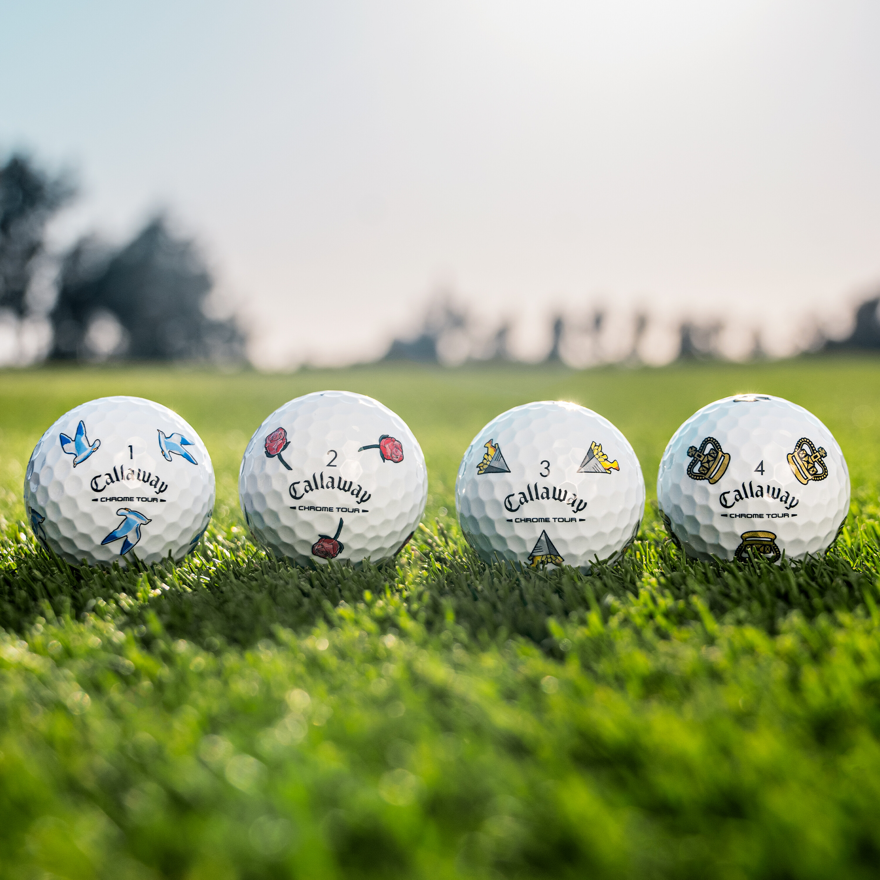 Chrome Tour Major Series: July Major Golf Balls image 2