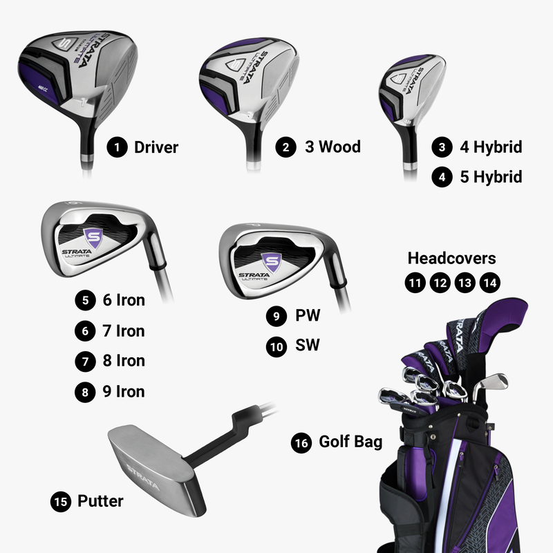 Women&rsquo;s Strata Ultimate 16-Piece Complete Set - View 3