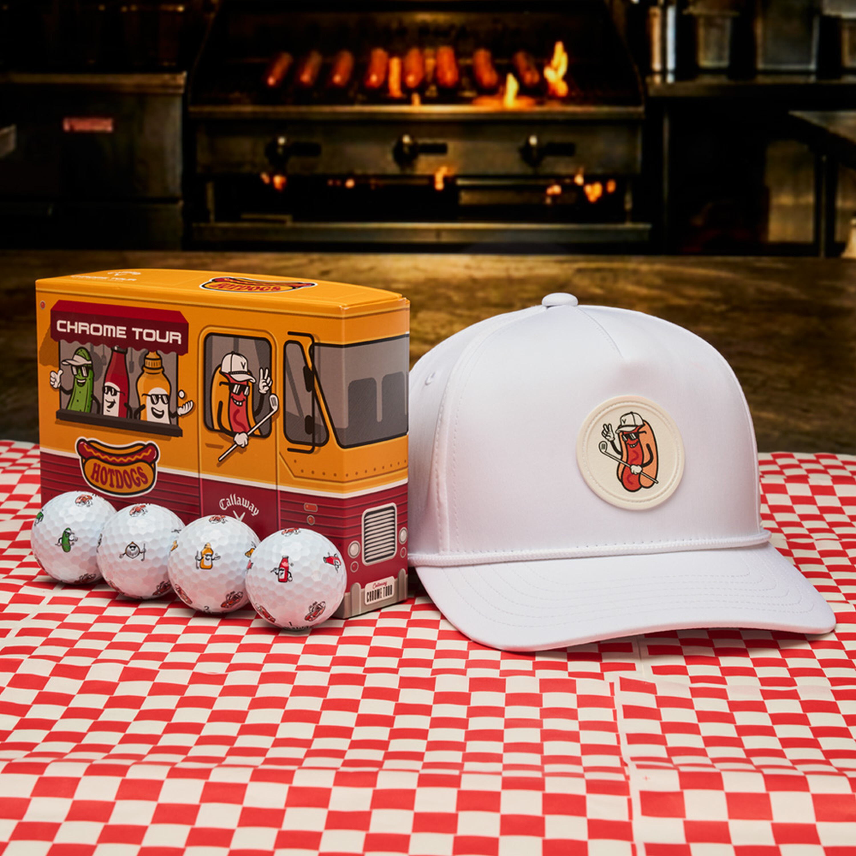 Chrome Tour Hot Dog Golf Balls image 5